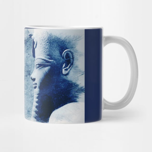 Egyptian Pharaoh Amenhotep III, retro vintage look photography by art-of-egypt